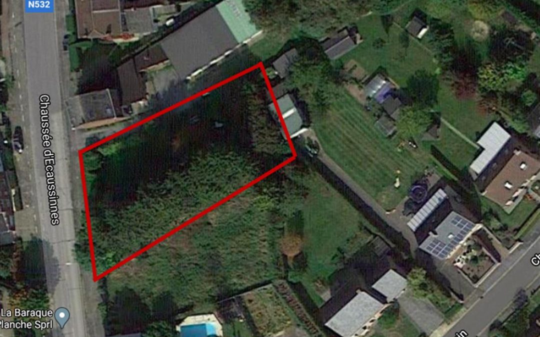 Terrain constructible sur Braine-Le-Comte